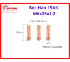 Béc Hàn 15AK M6x25x1.2