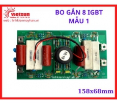 BO GẮN 8 IGBT MẪU 1