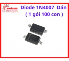Diode 1N4007 Dán ( 1 gói 100 con )