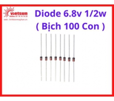 Diode 6.8v 1/2w ( Bịch 100 Con )