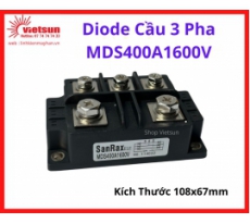 Diode Cầu 3 Pha MDS400A1600V