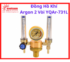 Đồng Hồ Khí Argon 2 Vòi YQAr-731L