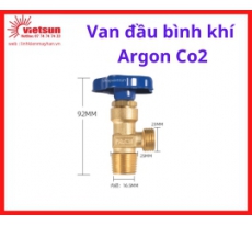 Van đầu bình khí  Argon Co2
