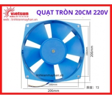 QUẠT TRÒN 20CM 220V ( 200FZY220V )